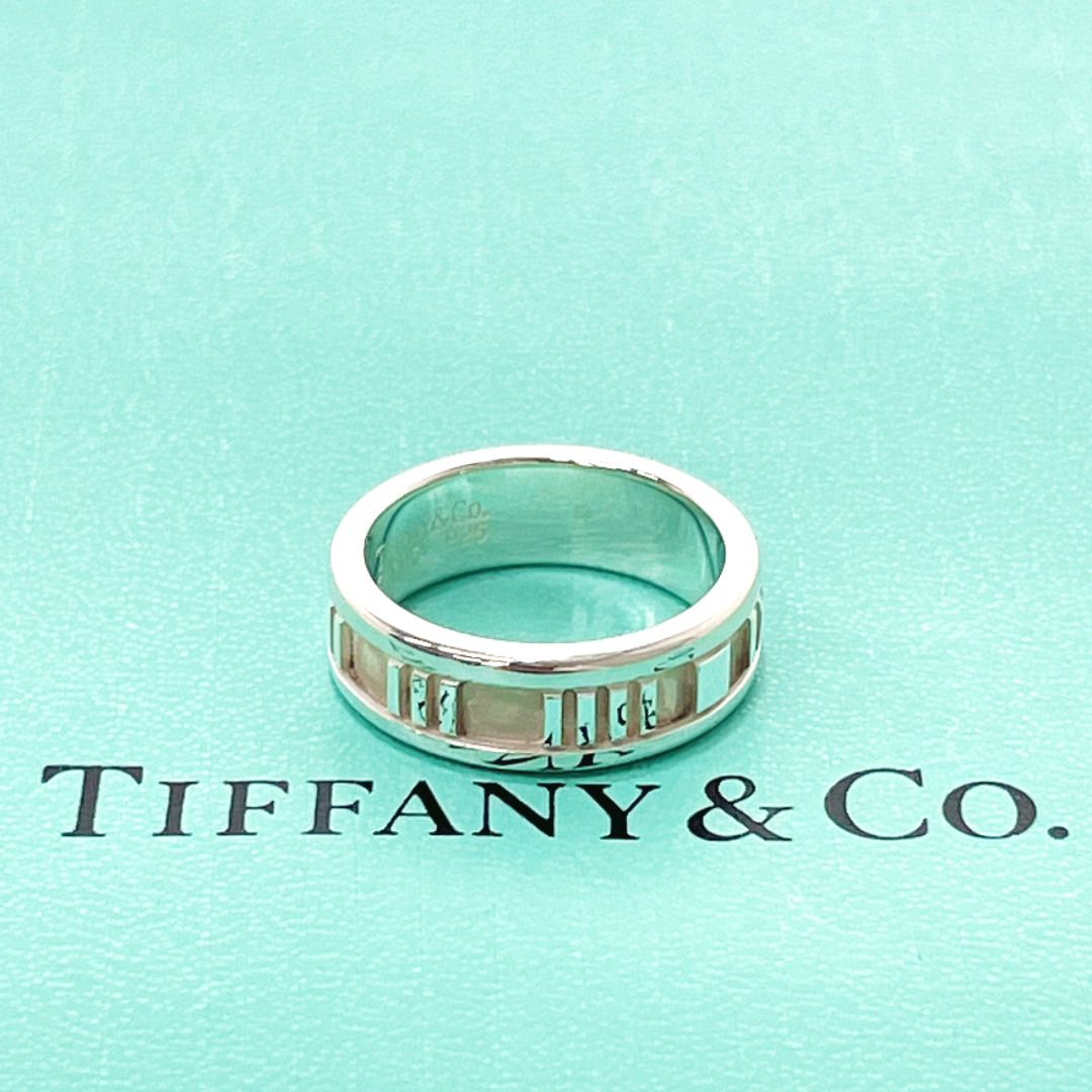 新品磨きTiffany \u0026 Co. アトラスリング　約14.5号　クリーニング済