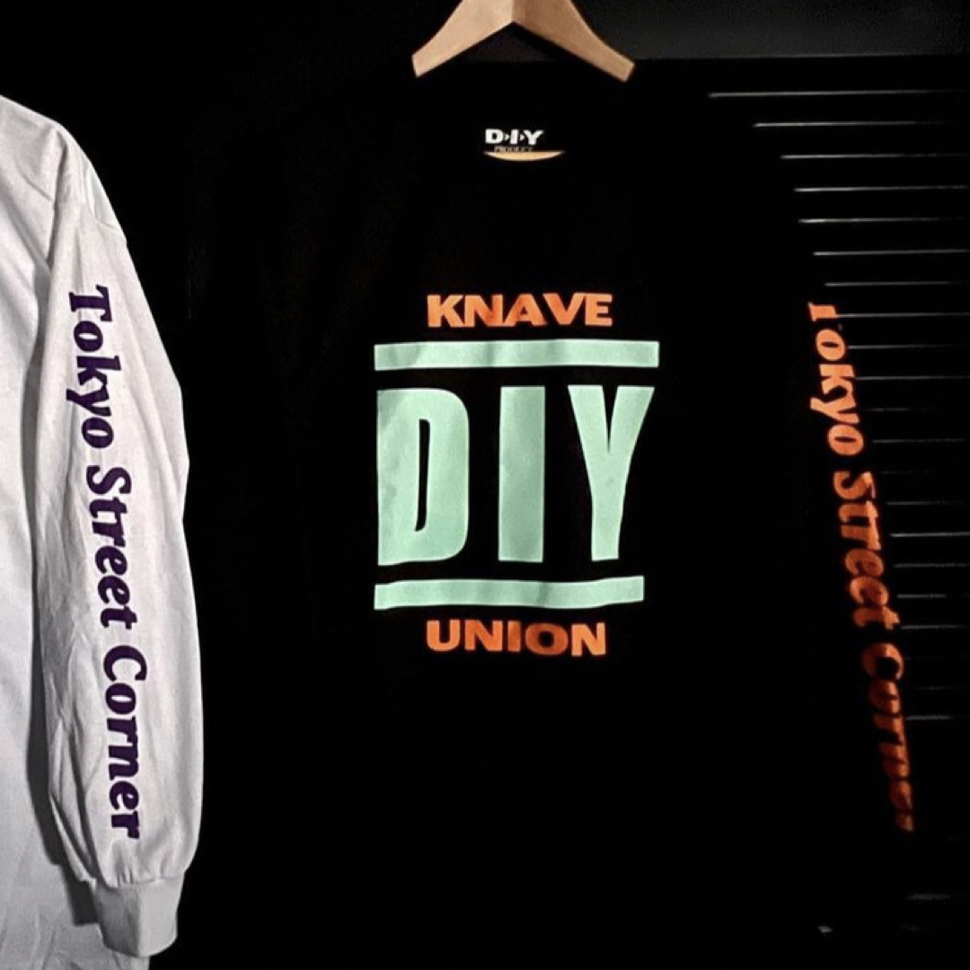 NEIGHBORHOOD(ネイバーフッド)の【Msize】diy union ロンT（黒） メンズのトップス(Tシャツ/カットソー(七分/長袖))の商品写真