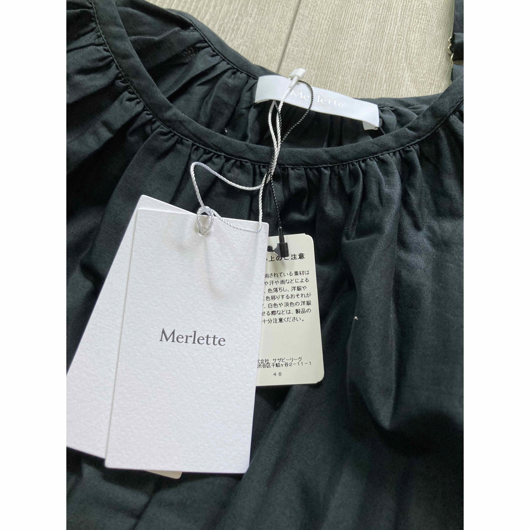 ❤︎新品❤︎Merlette マーレット❤︎ブラックキャミワンピ