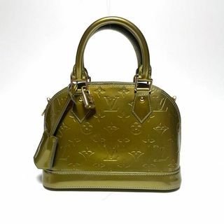 ルイヴィトン(LOUIS VUITTON)のルイヴィトン M91677 アルマBB 2way モノグラム ヴェルニ カーキ(ハンドバッグ)