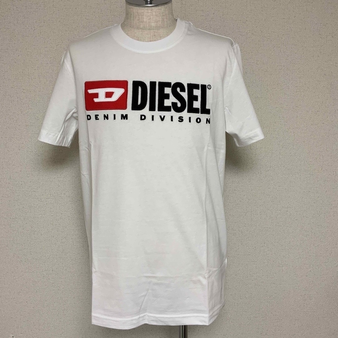 M/新品 DIESEL Tシャツ DIEGOR-D4 ブランド カットソー 白