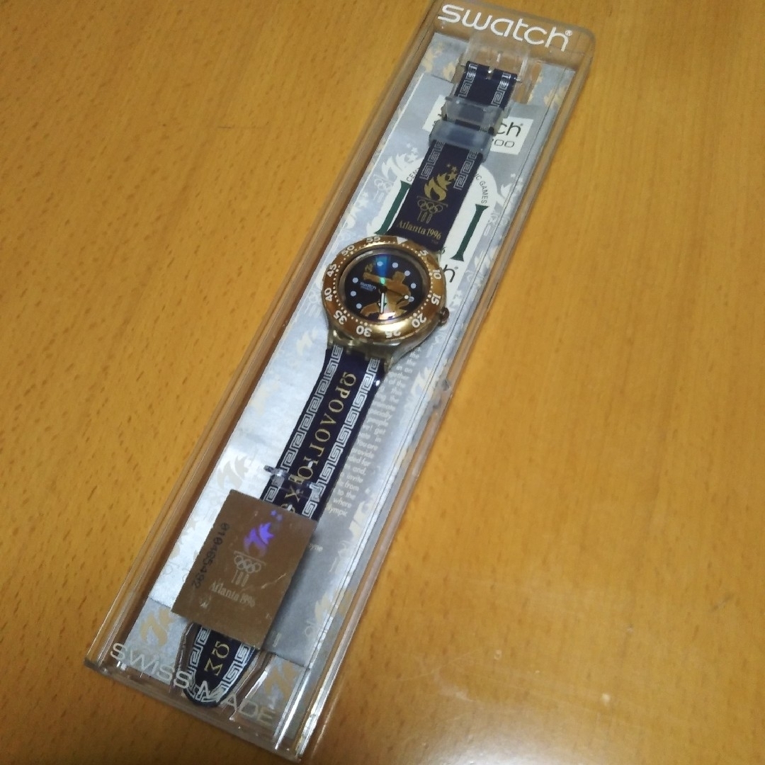 SWATCH スウォッチ1996年オリンピック記念ケース説明書付腕時計 稼動品 ...