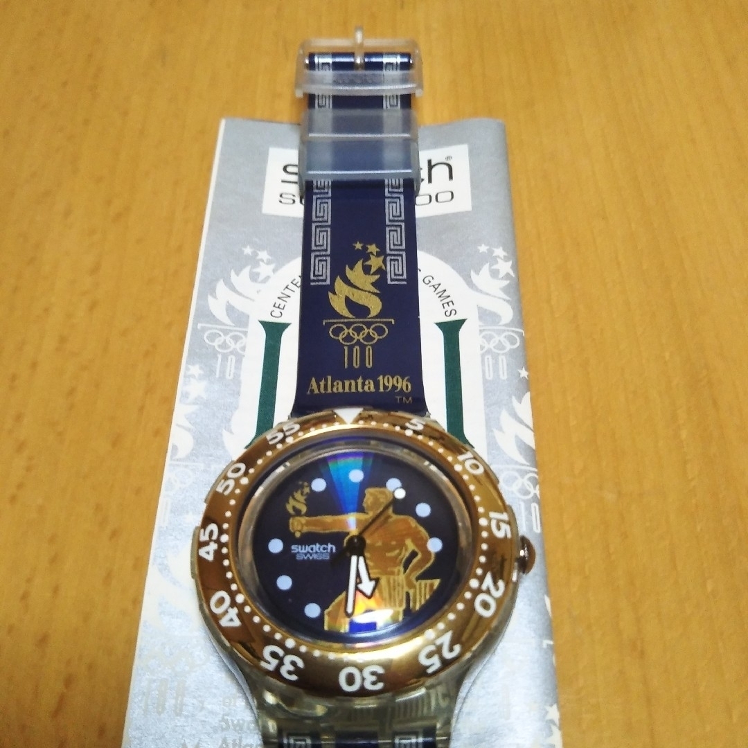 swatch - SWATCH スウォッチ1996年オリンピック記念ケース説明 swatch - SWATCH スウォッチ1996年オリンピック記念ケース説明