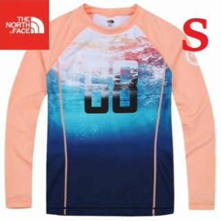 ザノースフェイス(THE NORTH FACE)の大特価 ノースフェイス ラッシュガード レディース UVカット S K131E(Tシャツ(長袖/七分))