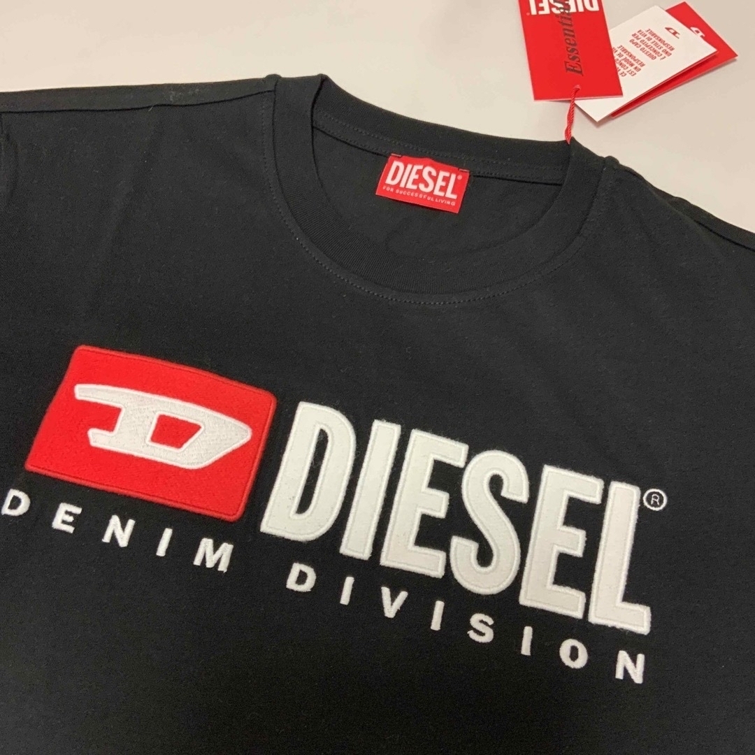 ディーゼル DIESEL Tシャツ T-DIEGOR-DIV ブラック M