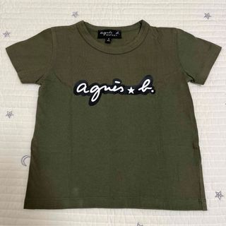 アニエスベー(agnes b.)の美品！アニエスベー　ロゴ半袖カットソー(Tシャツ/カットソー)