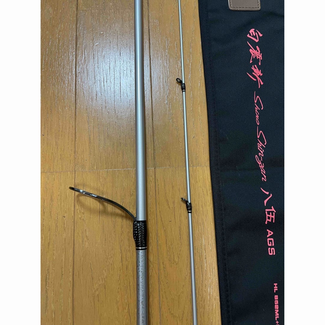 DAIWA(ダイワ)の【美品】 ハートランド 白震斬八伍 白震斬 22 スポーツ/アウトドアのフィッシング(ロッド)の商品写真