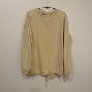 ダブルクローゼット(w closet)のバックレースアップニット(ニット/セーター)