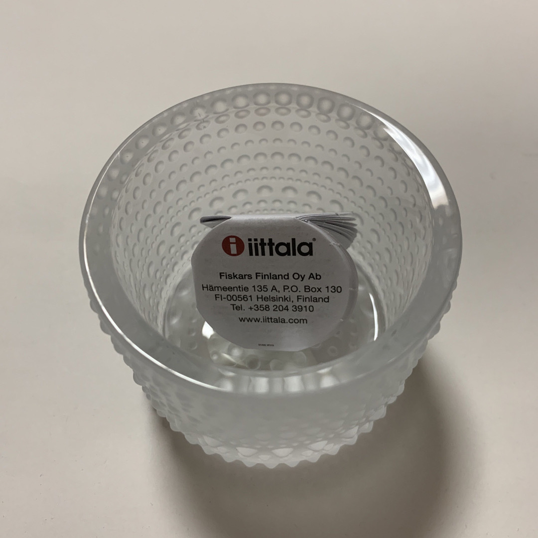 iittala(イッタラ)の新品 イッタラ カステヘルミ キャンドルホルダー フロスト インテリア/住まい/日用品のインテリア小物(置物)の商品写真