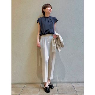 プラステ(PLST)の美品✨❗♥️PLST♥️2WAYライトストレッチテーパードパンツ。M。(カジュアルパンツ)