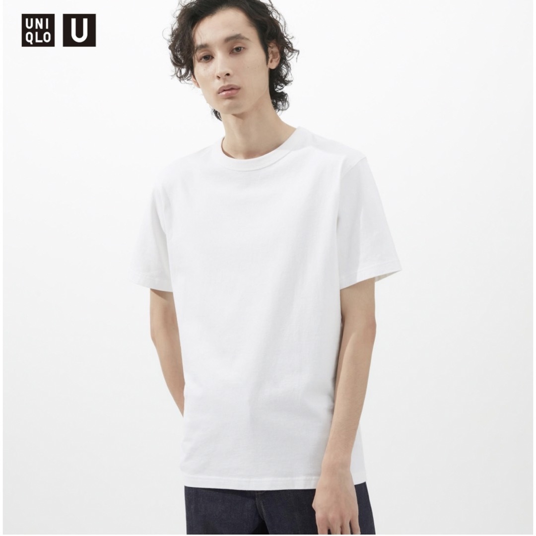 UNIQLO ユニクロ UNIQLO U クルーネックTシャツの通販 by atsubow MEN GUドライクルーネックT半袖