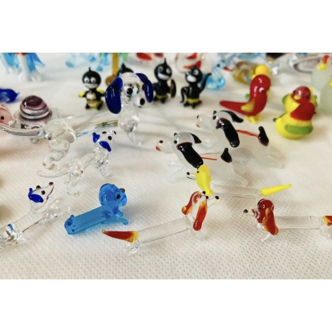 ガラス細工 ミニチュアコレクションの通販 by くまさん7's shop ガラス細工 ミニチュアコレクションの通販 by くまさん7's shop