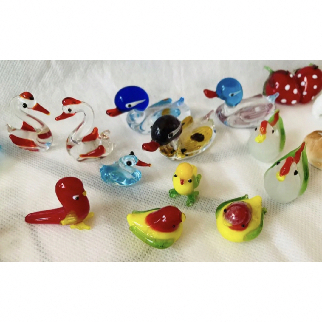 ガラス細工 ミニチュアコレクションの通販 by くまさん7's shop ガラス細工 ミニチュアコレクションの通販 by くまさん7's shop