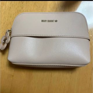 マリークワント(MARY QUANT)のMARY QUANT フリップサイドデイジー スクエアティッシュケース ベージュ(ポーチ)