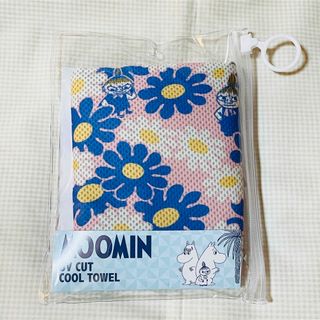 ムーミン(MOOMIN)の【新品】リトルミイ お花畑 クールタオル UVカット加工(タオル)