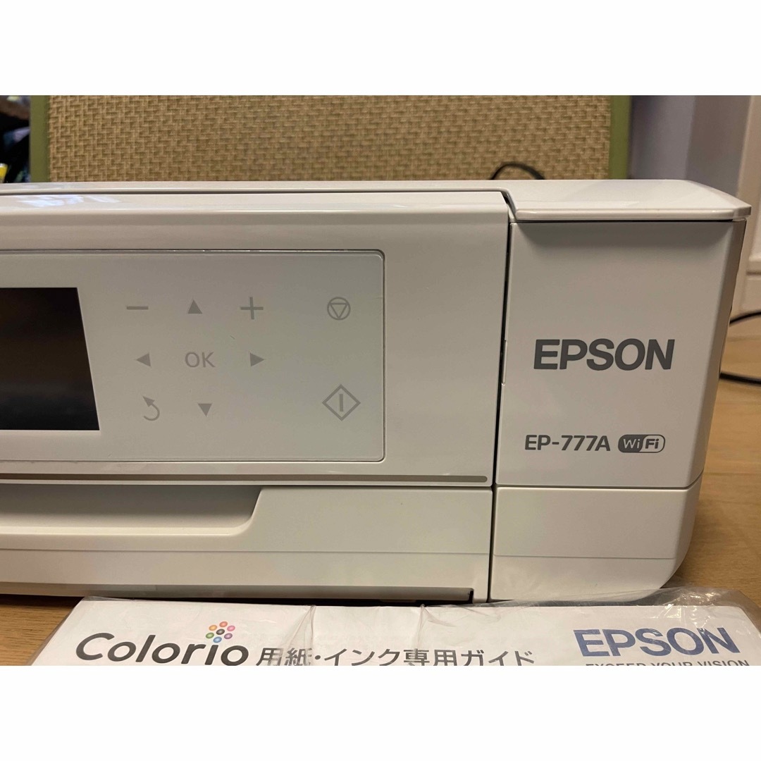 【ジャンク品】EPSONインクジェットプリンタ　EP-777A 1