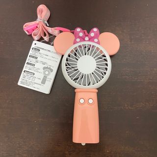 ディズニー(Disney)の東京ディズニーリゾート限定　ミニー　扇風機　ハンディファン　新品　(扇風機)