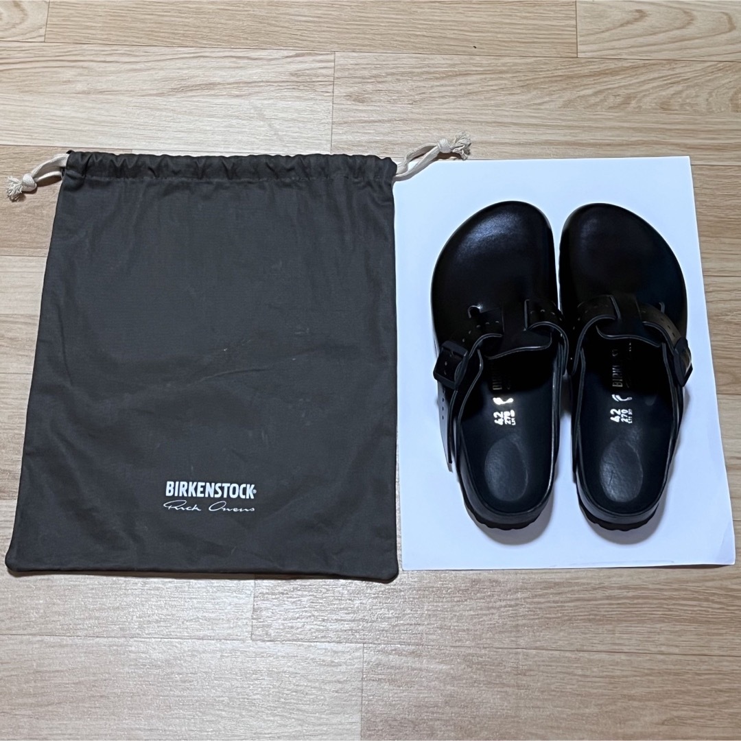 ☆新品☆ Rick Owens リックオウエンス ビルケンシュトック サンダル