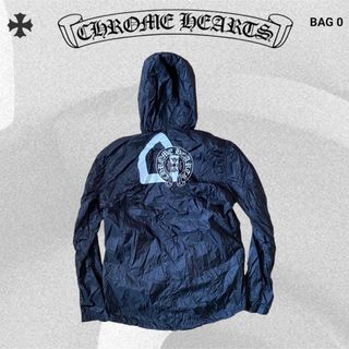 クロムハーツ(Chrome Hearts)の【珍品】クロムハーツ　ナイロンパーカー　クロスパッチ　ポケッタブル　CH053(ナイロンジャケット)