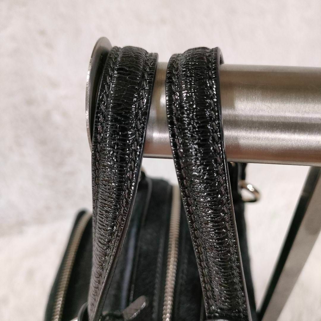 TOD'S - 未使用 TOD'S トッズ ハラコ×レザー ハンドバッグ トート