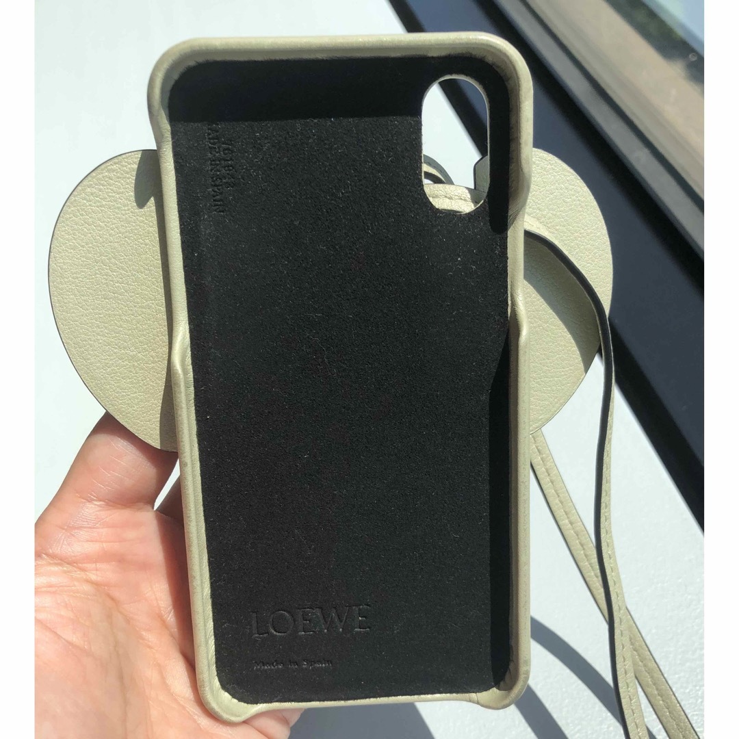 LOEWE(ロエベ)の　専用　ロエベ　iPhone ケース　x、xs セージ スマホ/家電/カメラのスマホアクセサリー(iPhoneケース)の商品写真