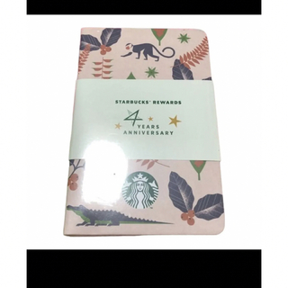 スターバックス(Starbucks)のスターバックス　手帳　REWARDS 4周年(ノート/メモ帳/ふせん)
