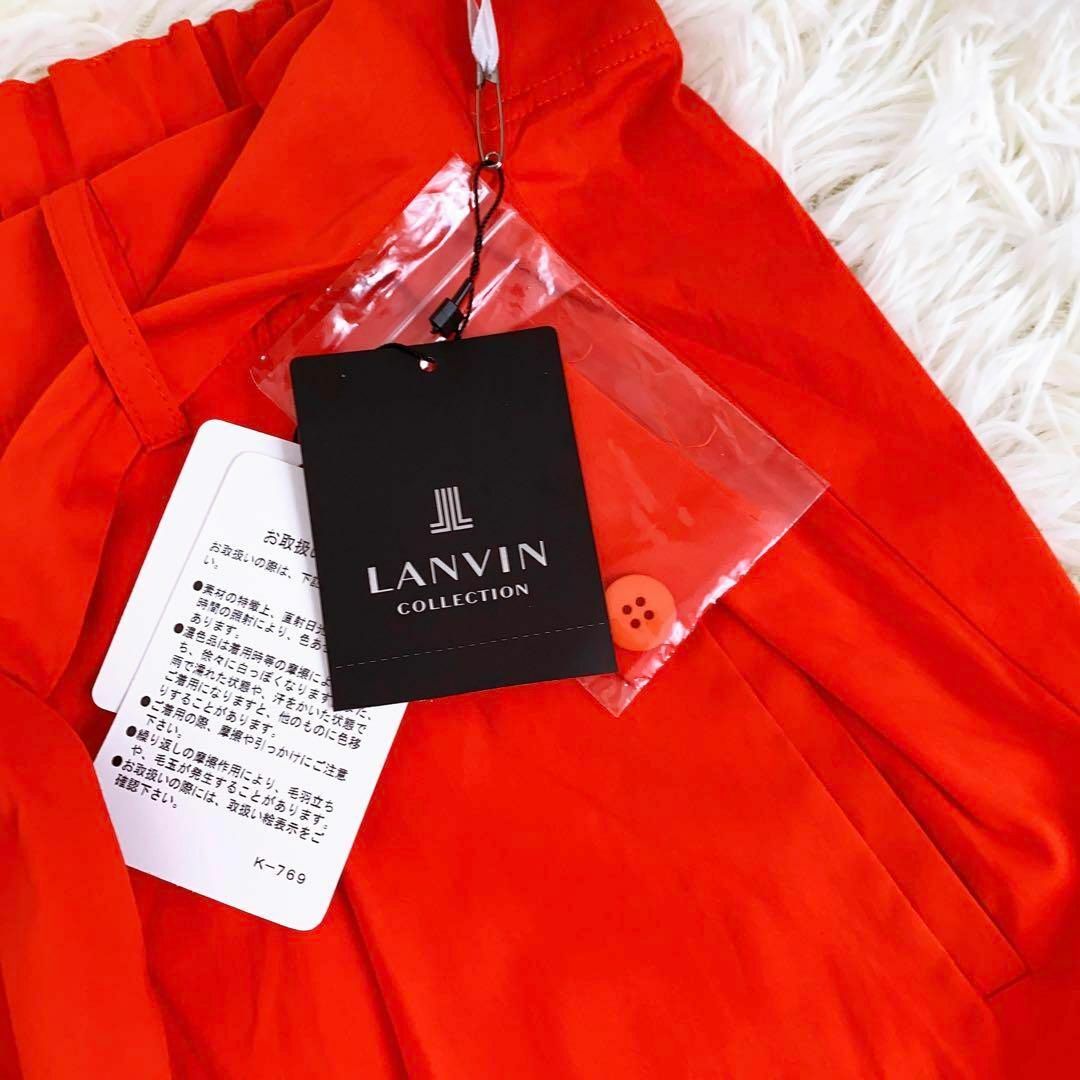 【LANVIN】ランバンコレクション シルク100% ティアード ブラウス 38