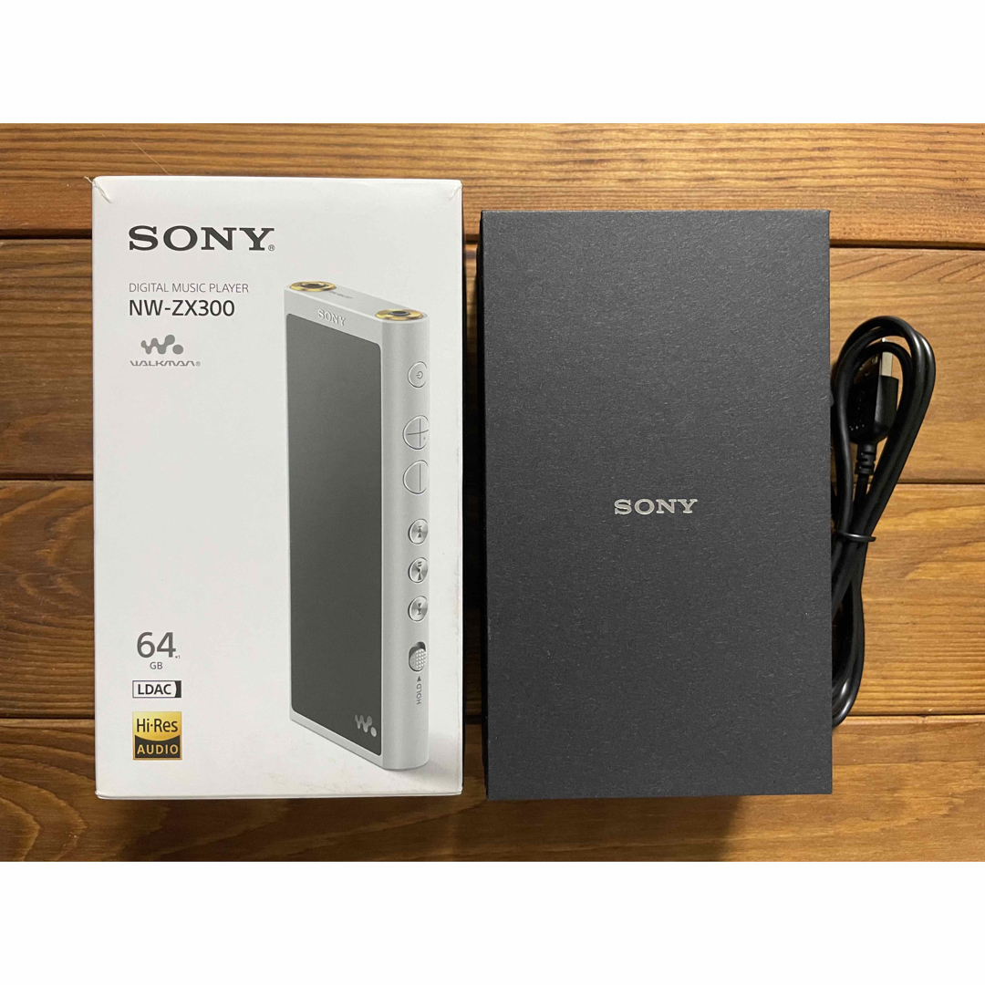 SONY NW-ZX300 純正カバー付属