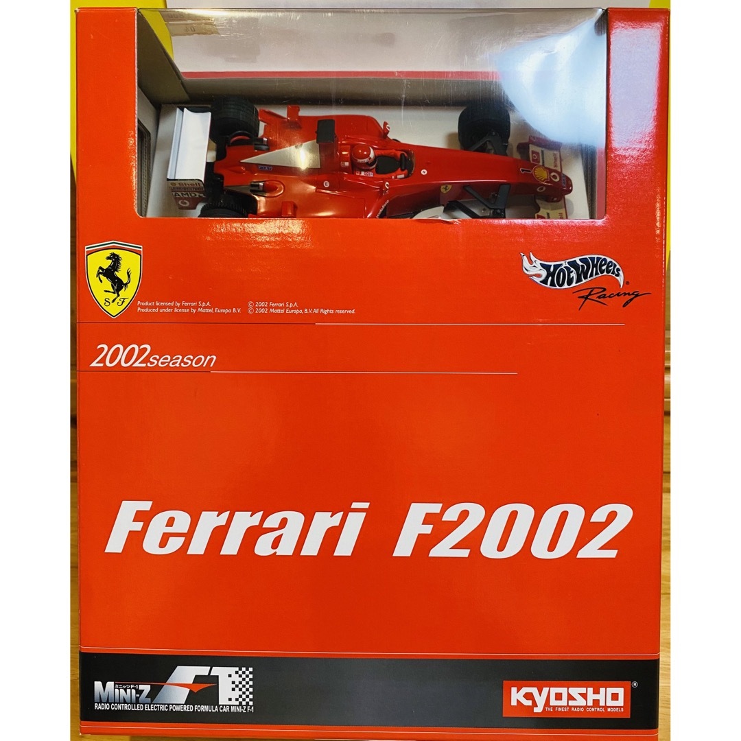 京商 - 入手困難 新品未開封 京商 ミニッツF1 フェラーリ F2002 京商 - 入手困難 新品未開封 京商 ミニッツF1 フェラーリ F2002