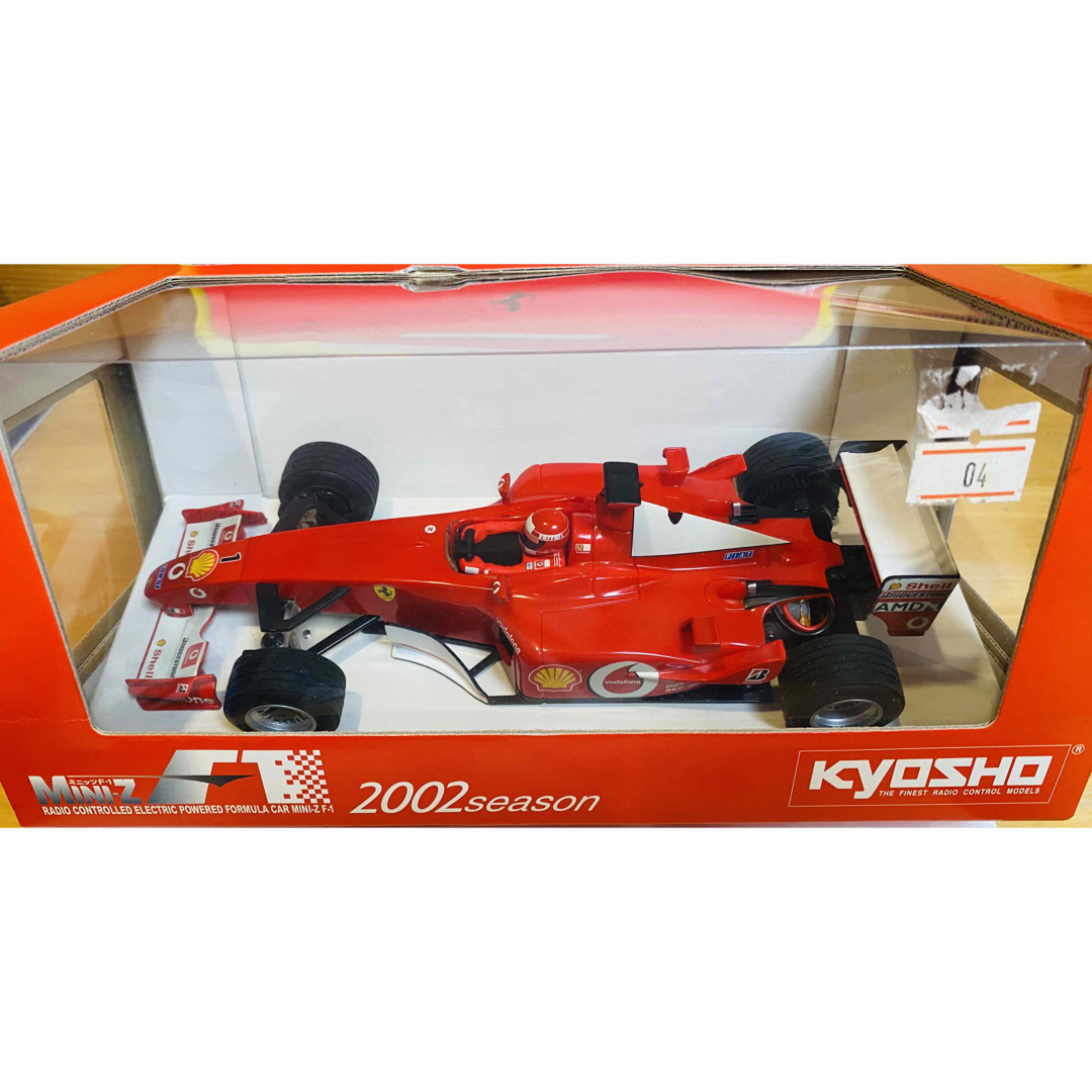 京商 - 入手困難 新品未開封 京商 ミニッツF1 フェラーリ F2002 京商 - 入手困難 新品未開封 京商 ミニッツF1 フェラーリ F2002
