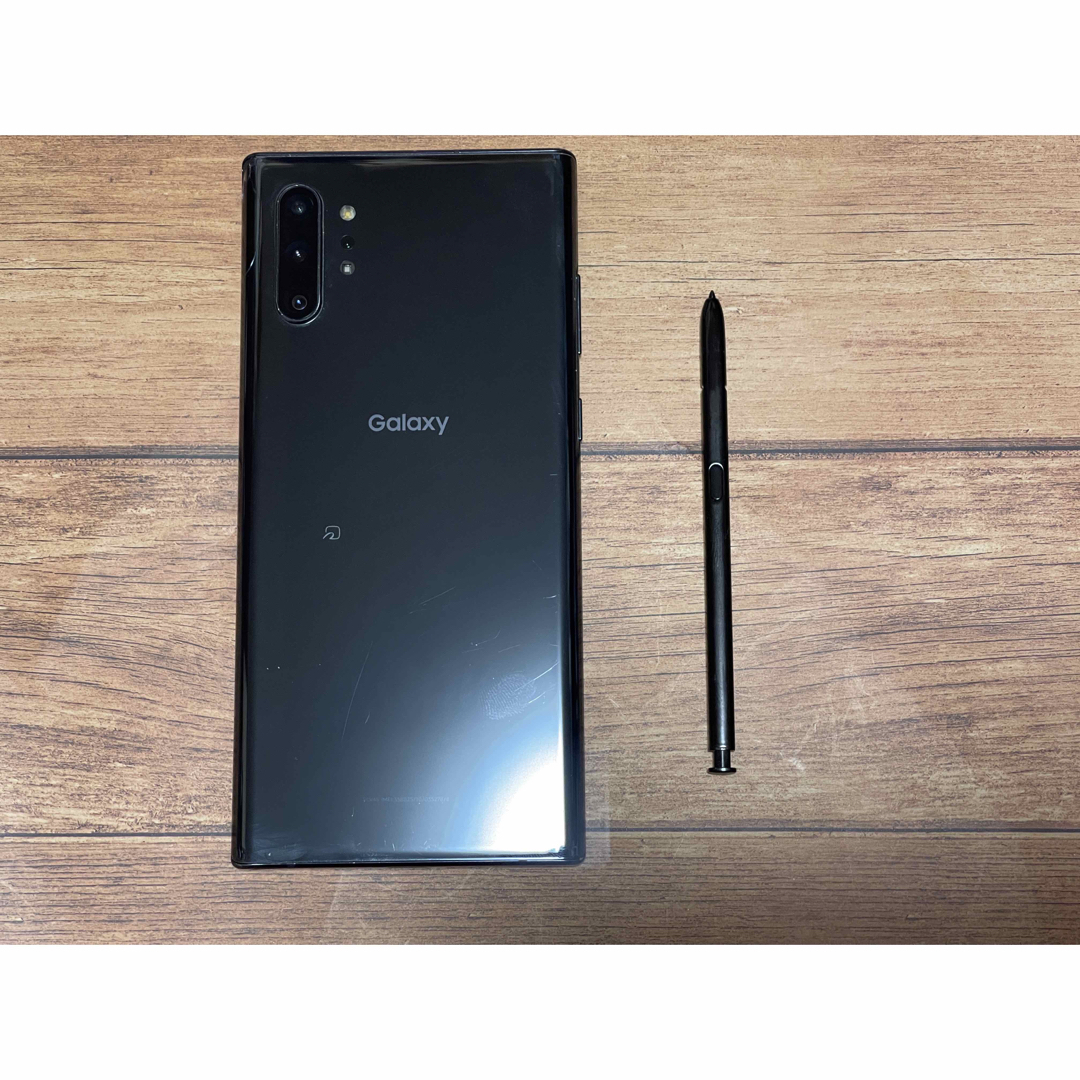 美品Galaxy Note10＋ SCV45 オーラブラック