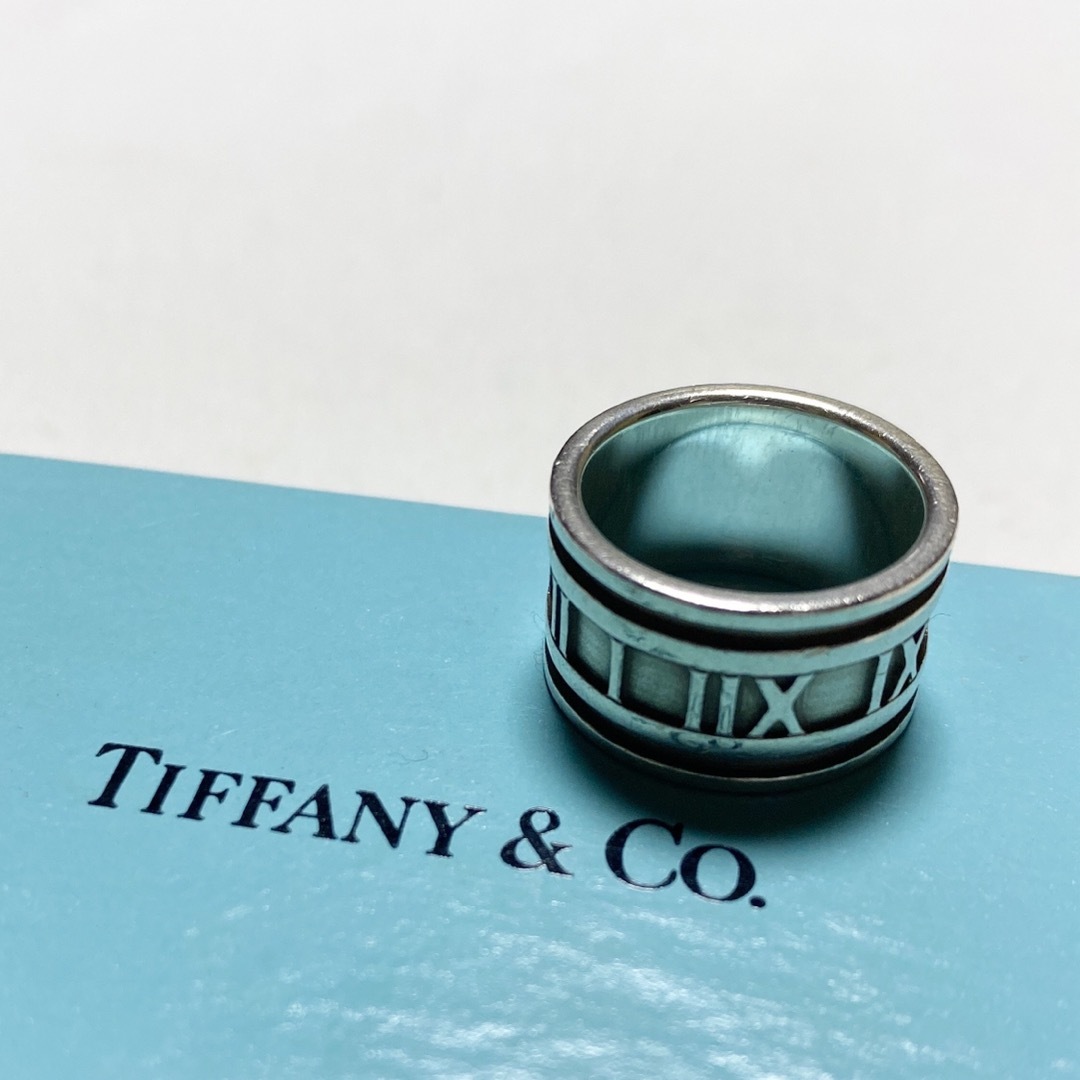 Tiffany silver925 ワイドアトラスリング 11号