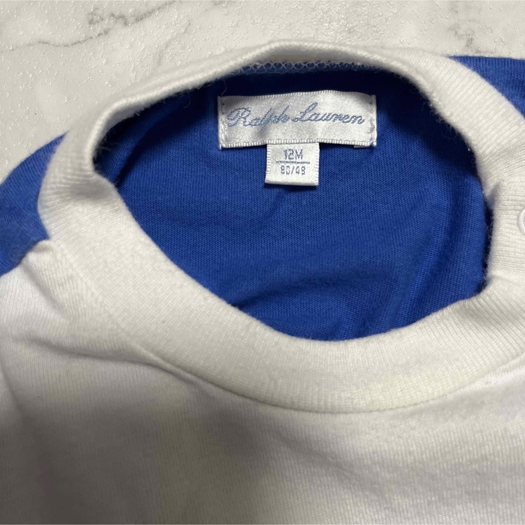 POLO RALPH LAUREN(ポロラルフローレン)のPOLO RALPH LAUREN Tシャツ2枚セット キッズ/ベビー/マタニティのベビー服(~85cm)(Ｔシャツ)の商品写真