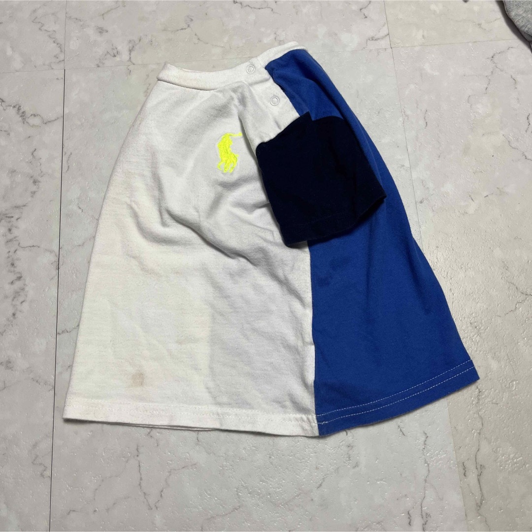 POLO RALPH LAUREN(ポロラルフローレン)のPOLO RALPH LAUREN Tシャツ2枚セット キッズ/ベビー/マタニティのベビー服(~85cm)(Ｔシャツ)の商品写真