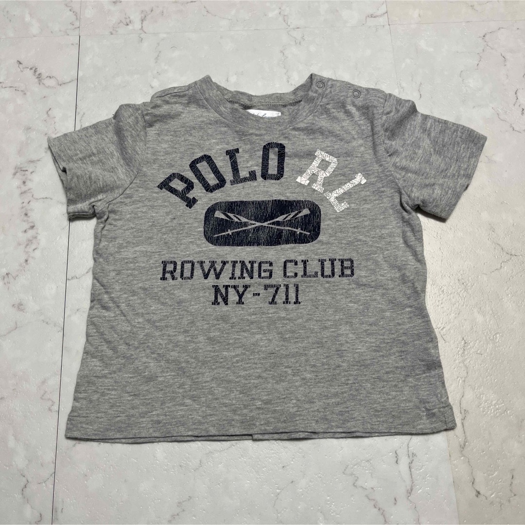 POLO RALPH LAUREN(ポロラルフローレン)のPOLO RALPH LAUREN Tシャツ2枚セット キッズ/ベビー/マタニティのベビー服(~85cm)(Ｔシャツ)の商品写真