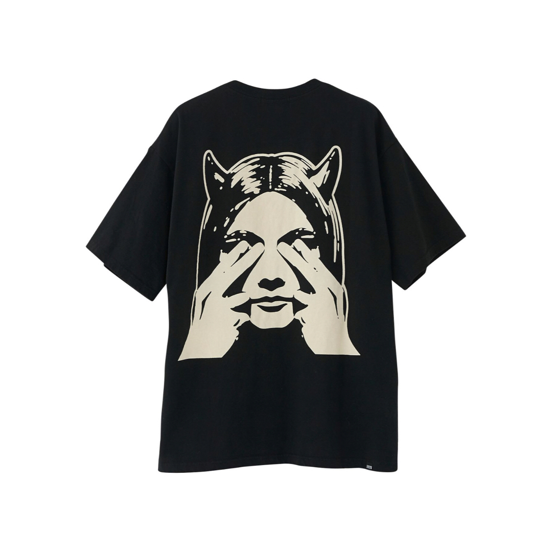 ヒステリックグラマー　SEE NO EVIL Tシャツ　黒L | フリマアプリ ラクマ