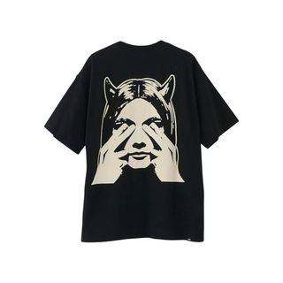 ヒステリックグラマー(HYSTERIC GLAMOUR)のヒステリックグラマー　SEE NO EVIL Tシャツ　黒L(Tシャツ/カットソー(半袖/袖なし))