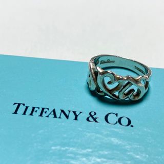 ティファニー(Tiffany & Co.)のTiffany silver925 ラビングハートリング　11(リング(指輪))