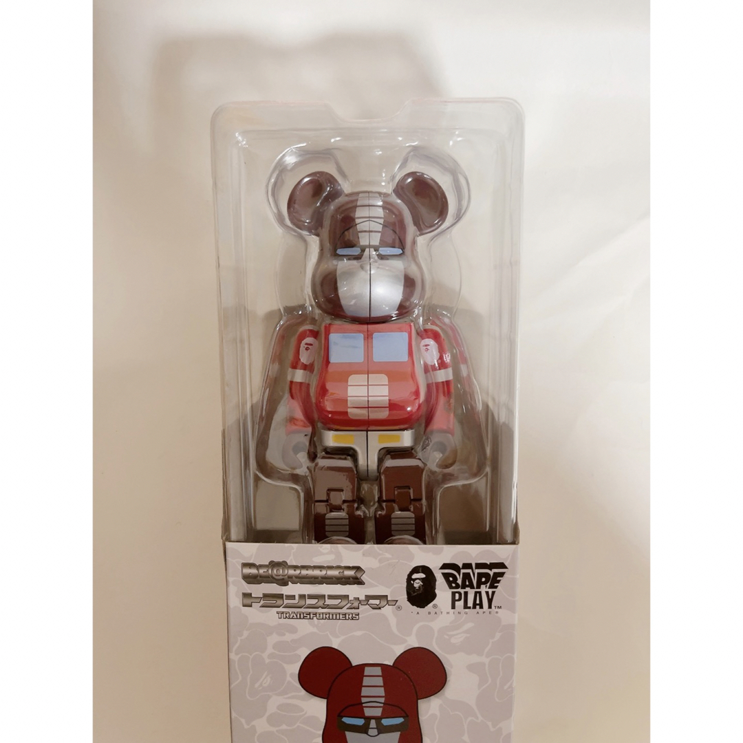 BE@RBRICK TRANSFORMERS BAPE(R) RED