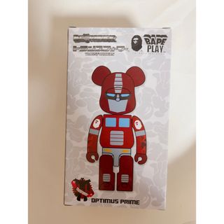 ベアブリック(BE@RBRICK)のBE@RBRICK TRANSFORMERS  BAPE(R) RED(フィギュア)