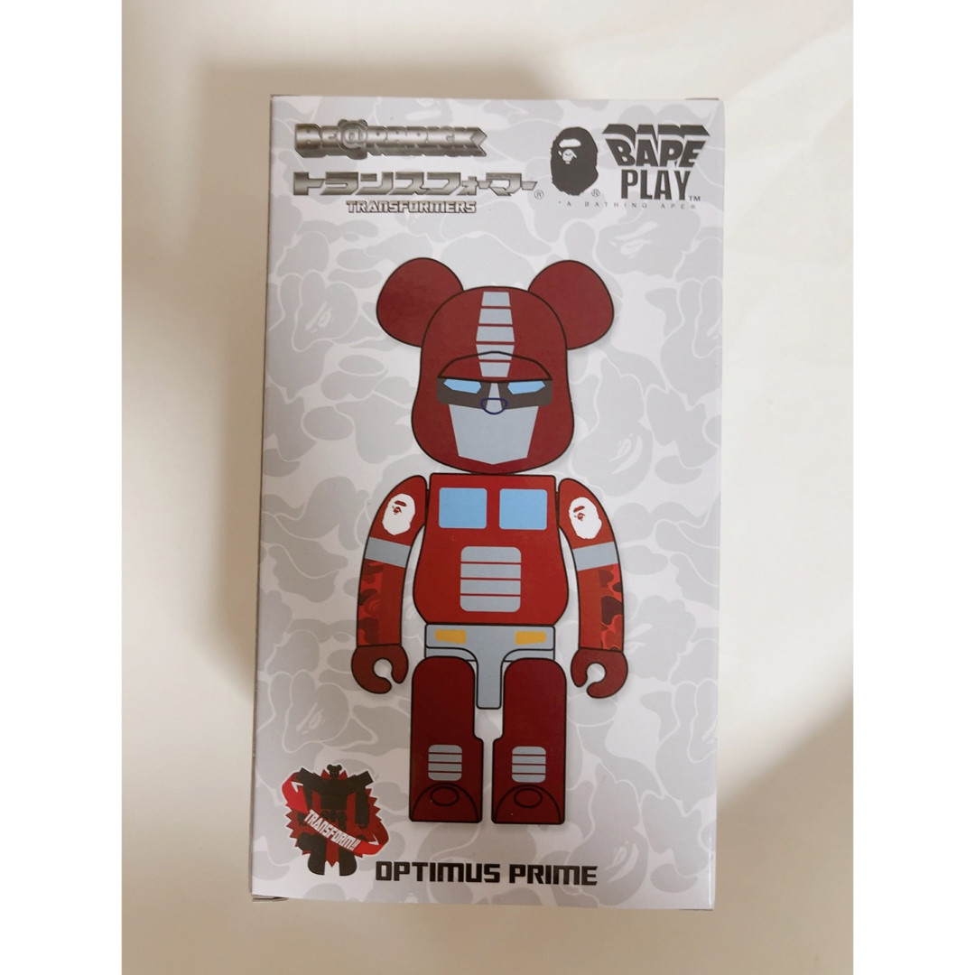 BE@RBRICK TRANSFORMERS BAPE(R) RED