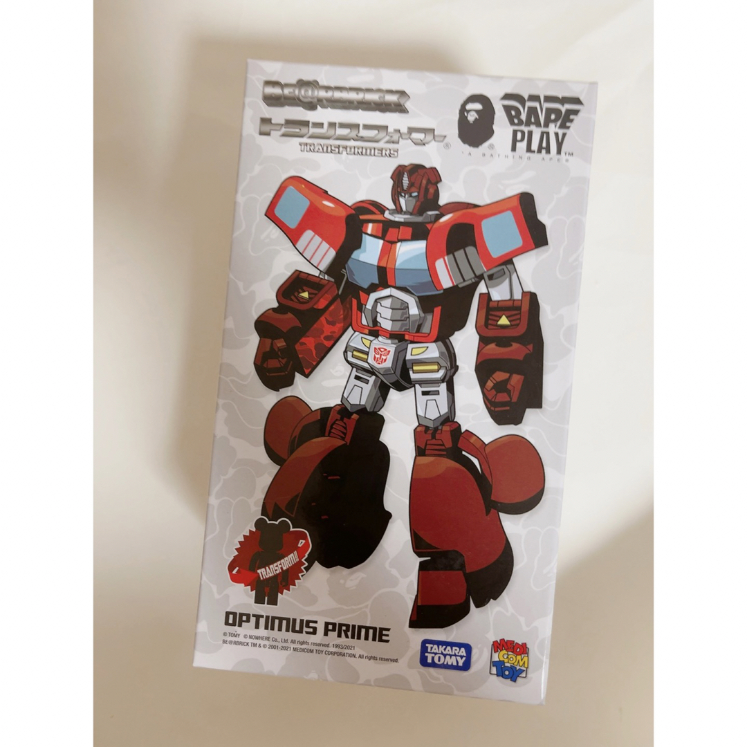 BE@RBRICK - BE@RBRICK TRANSFORMERS BAPE(R) RED の通販 by shop shop ...