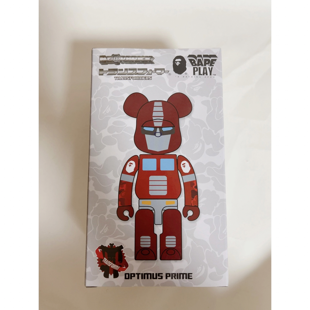 BE@RBRICK TRANSFORMERS BAPE(R) RED