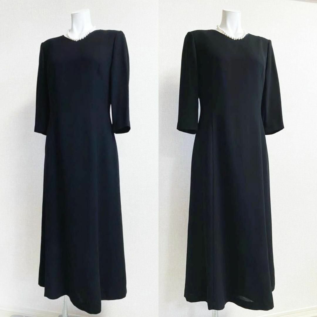 ◇当日発送可能【美品】カンサイフォーマル 高級喪服礼服 ワンピース