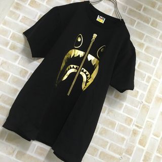 アベイシングエイプ Tシャツ・カットソー(メンズ)(ゴールド/金色系