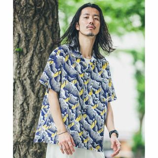 サニーレーベル(Sonny Label)の【ネイビー】『別注』AVANTI*Sonny Label アロハショートスリーブシャツ(シャツ)