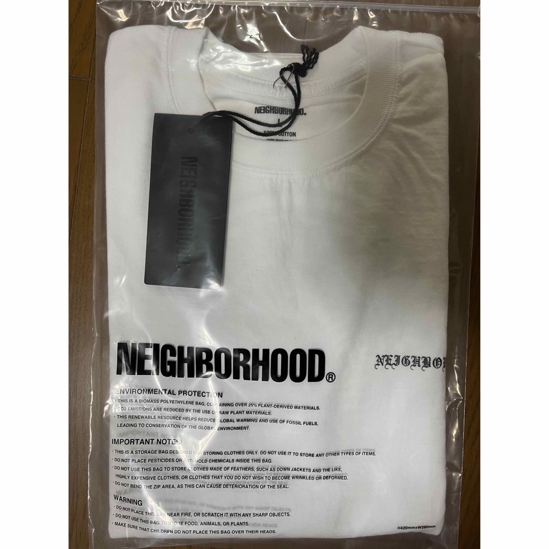 NEIGHBORHOOD ネイバーフッド　SS-5 Tシャツ　ホワイト　Lサイズ
