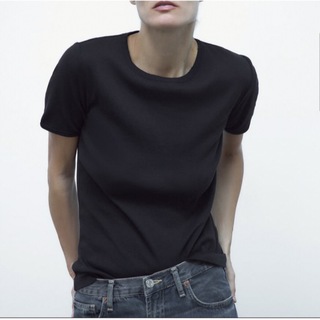 ザラ(ZARA)のZARA 新品未使用タグ付 ダメージフェイドエフェクトTシャツ(Tシャツ(半袖/袖なし))