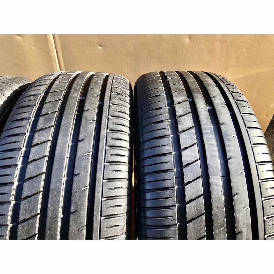 225/45R18 美品 レイズ ヴォウジェ 225/45/18 ZEETEX