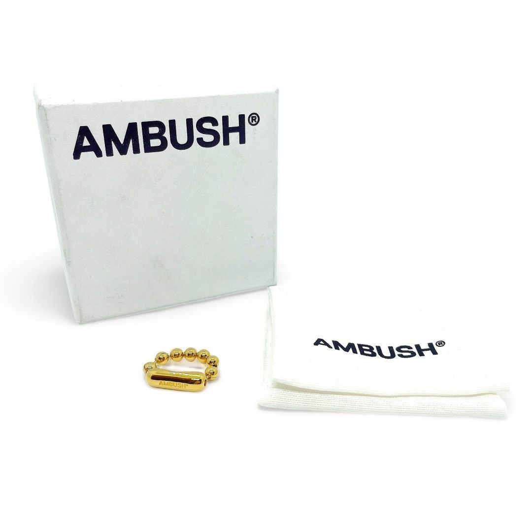 AMBUSH - 【新品・正規品】 AMBUSH ボールチェーンリングの通販 by dot